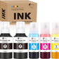 Hiipoo 502 522 Ink Replacement for 502 T502 522 T522 Ink (Not for Sublimation) Work with ET-2700 ET-2720 ET-2750 ET-2760 ET-2800 ET-3750 ET-3760 ET-4700 ET-4750 ET-4760 Printer