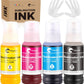 Hiipoo Sublimation Ink Work compatible with Supertank Inkjet Printers