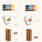 Hiipoo Sublimation Ink Set with 110 Sheet Sublimation Paper 8.5x11” 125G, 2 Pack Teflon Sheet, Heat Tape for EcoTank Inkjet Printer ET-2720 ET-2760 ET-2800 ET-2803 ET-2400 ET-4700 ET-4800 ET-15000