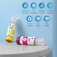 Hiipoo 600ML T552 552 EcoTank Ink (Not Sublimation Ink) Refill Ultra-high Capacity Bottles Replacement for Ecotank Photo ET-8500, ET-8550 Printer (BK PB C M Y GY)
