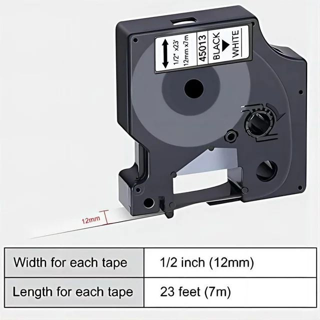 10 x Upwinning kompatibel für Dymo D1 45013 S0720530 Schriftbänder als 10 x Upwinning kompatibel für Dymo D1 45013 S0720530 Schriftbänder als