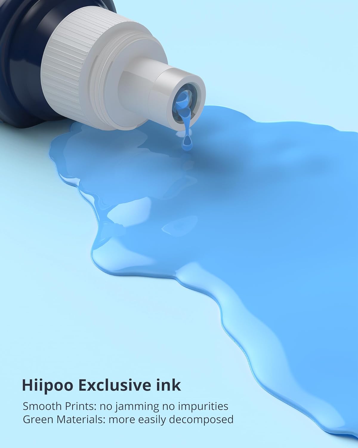 Hiipoo 560ML T49M Sublimation Ink for Surecolor F170 F570 Sublimation Printer(T49M1 T49M2 T49M3 T49M4 Autofill/ICC-Free/Anti-UV)