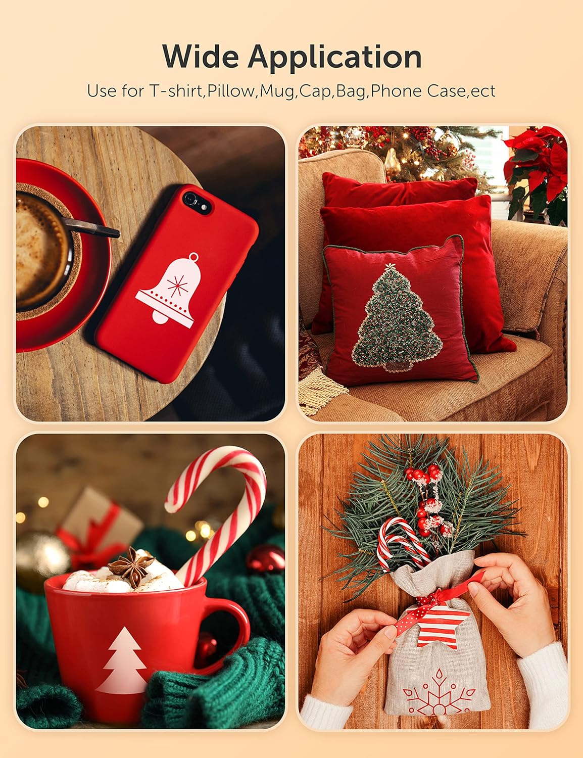 Hiipoo Sublimation Ink Set with 110 Sheet Sublimation Paper 8.5x11” 125G, 2 Pack Teflon Sheet, Heat Tape for EcoTank Inkjet Printer ET-2720 ET-2760 ET-2800 ET-2803 ET-2400 ET-4700 ET-4800 ET-15000