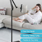 Tablet Floor Stand, 69" Height Adjustable 360-degree Rotatable Tablet Holder, Arm Stretchable Stand, Overhead Bed Phone Mount（4"~12.9''）