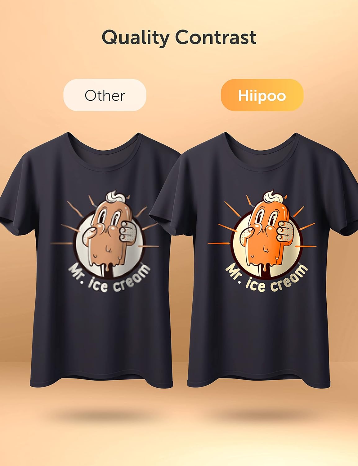 Hiipoo Sublimation Ink Set with 110 Sheet Sublimation Paper 8.5x11” 125G, 2 Pack Teflon Sheet, Heat Tape for EcoTank Inkjet Printer ET-2720 ET-2760 ET-2800 ET-2803 ET-2400 ET-4700 ET-4800 ET-15000