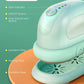 Hiipoo Mini Heat Press Machine for Pressing Small Objects T-Shirts, Shoes, Hats and Heating Transfer, Small Heat Press Portable Iron, 3 Heat Settings (Green)